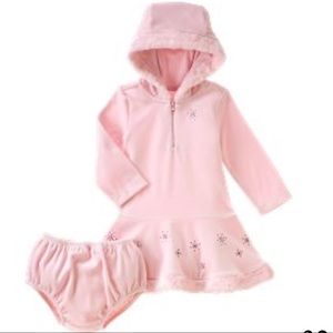 GYMBOREE WINTER PRINCESS 2-PC hoodie  dress sz 3T